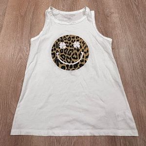 lucky 🍀 brand cheetah smiley tank